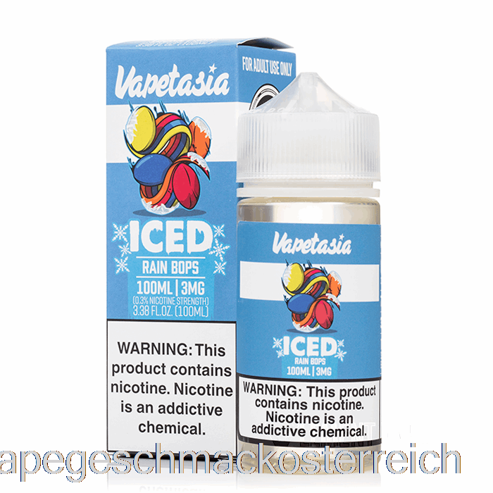 Iced Rain Bops – Vapetasia – 100 Ml, 0 Mg Vape-Geschmack